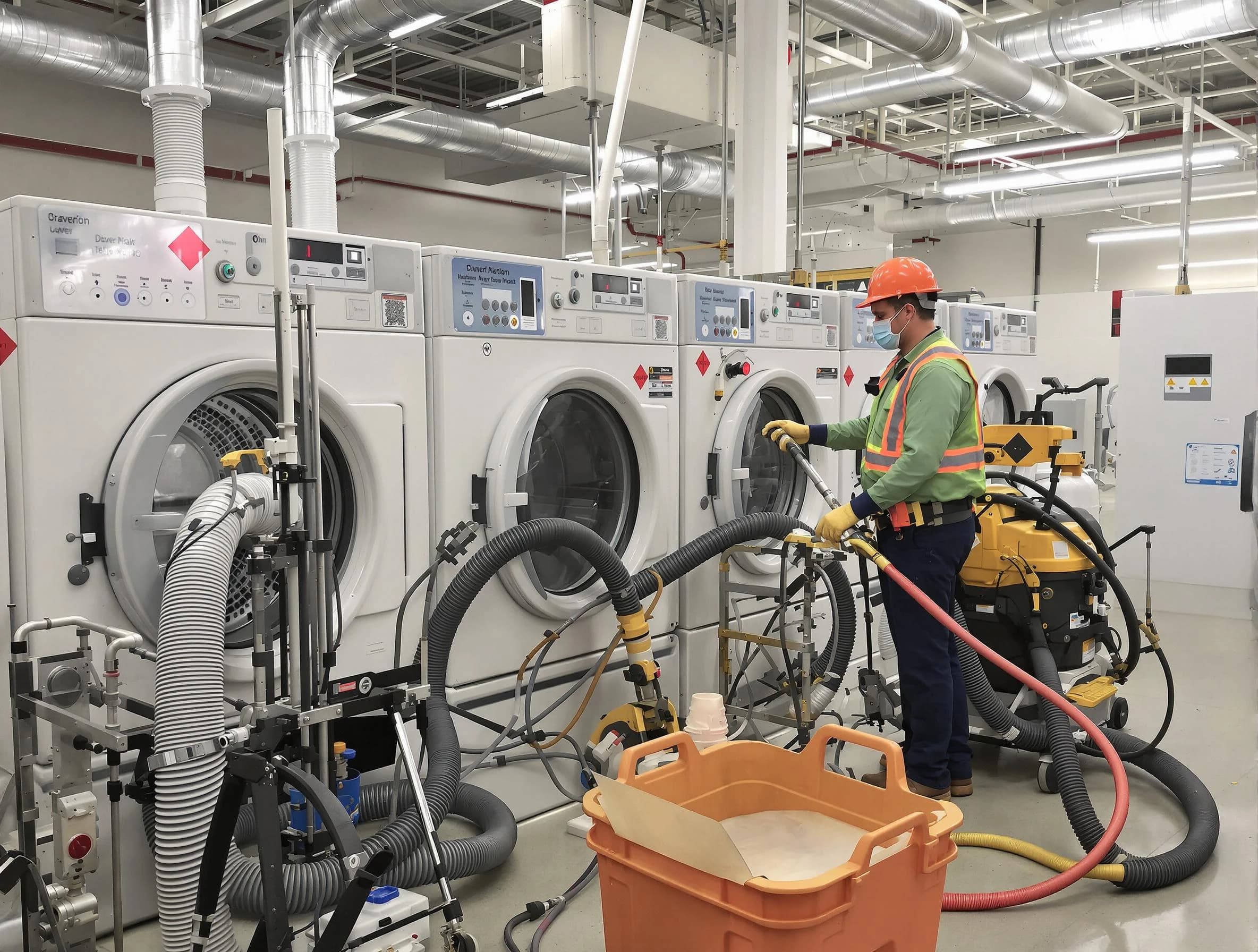 Commercial-grade dryer vent cleaning by Vineyard Dryer Vent Cleaning in Vineyard