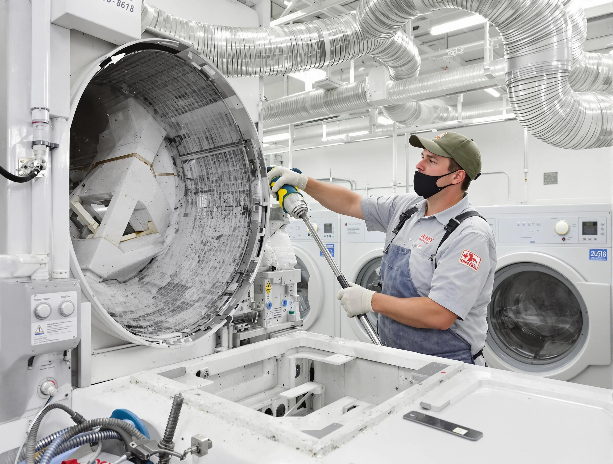 Commercial Dryer Vent Cleaning in Vineyard