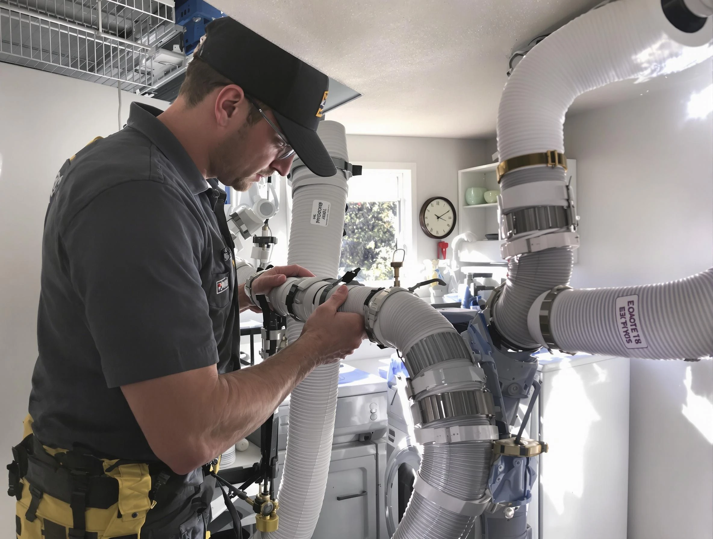 Dryer Vent Hose Installation in Vineyard