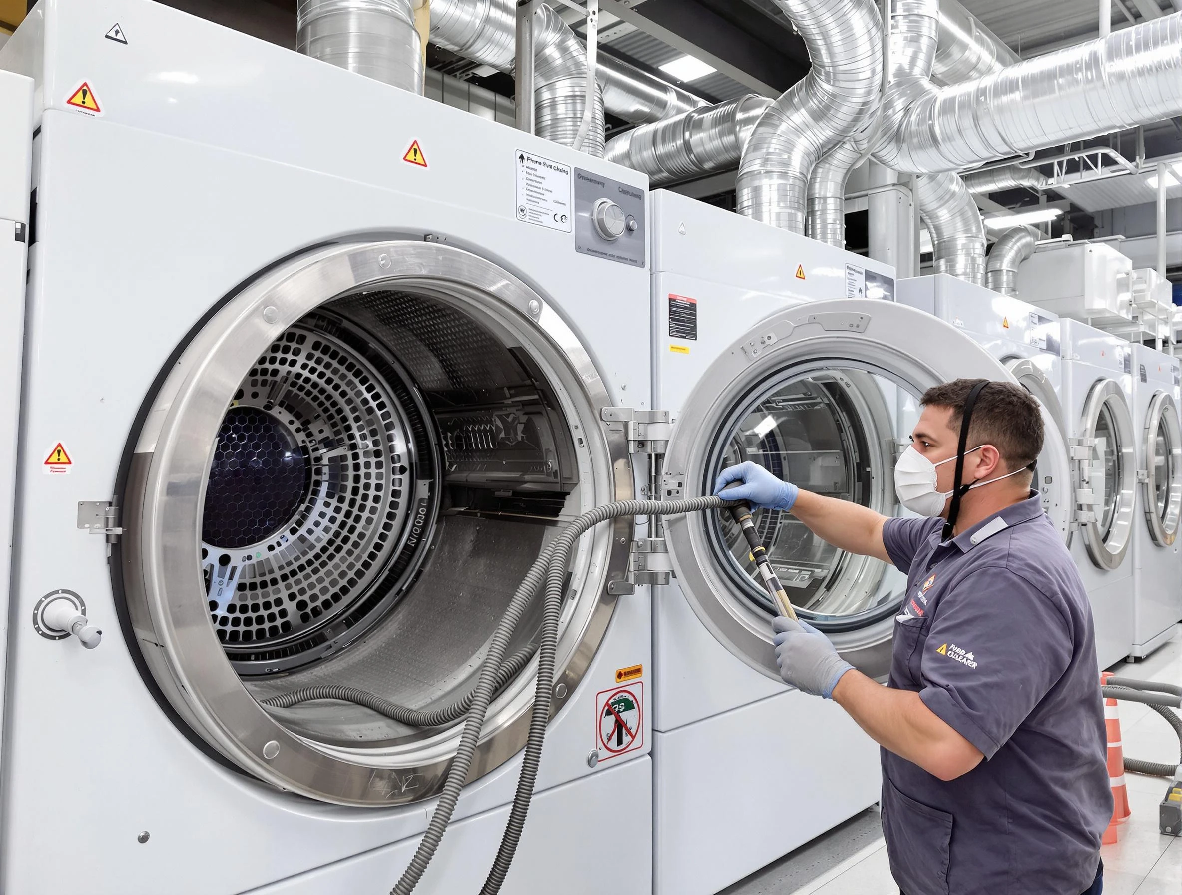 Industrial-grade dryer vent cleaning by Vineyard Dryer Vent Cleaning in Vineyard